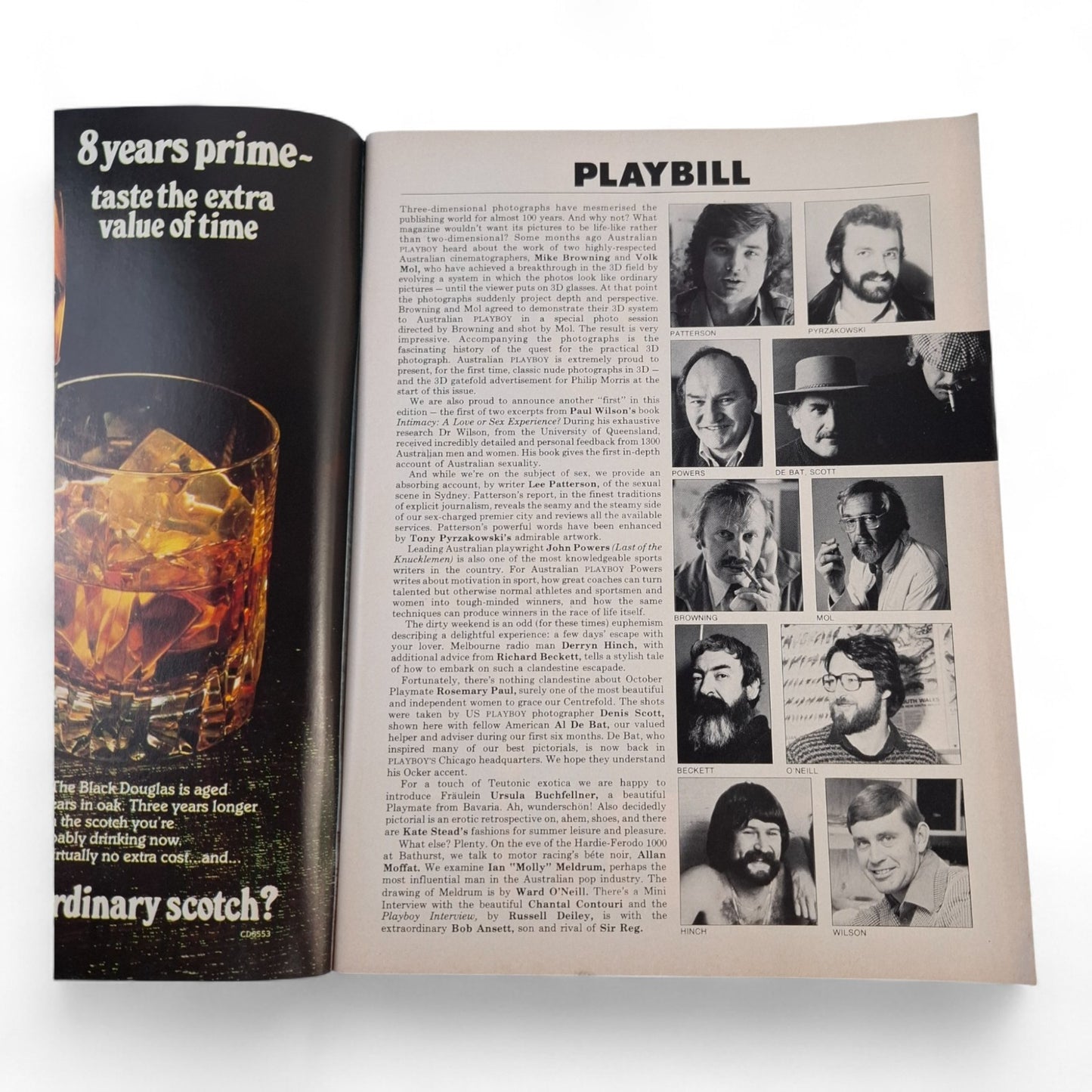 Australian Playboy Magazine October 1979 Julie Price Rosemary Paul