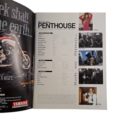 Australian Penthouse Magazine September 1995 Leah Campbell