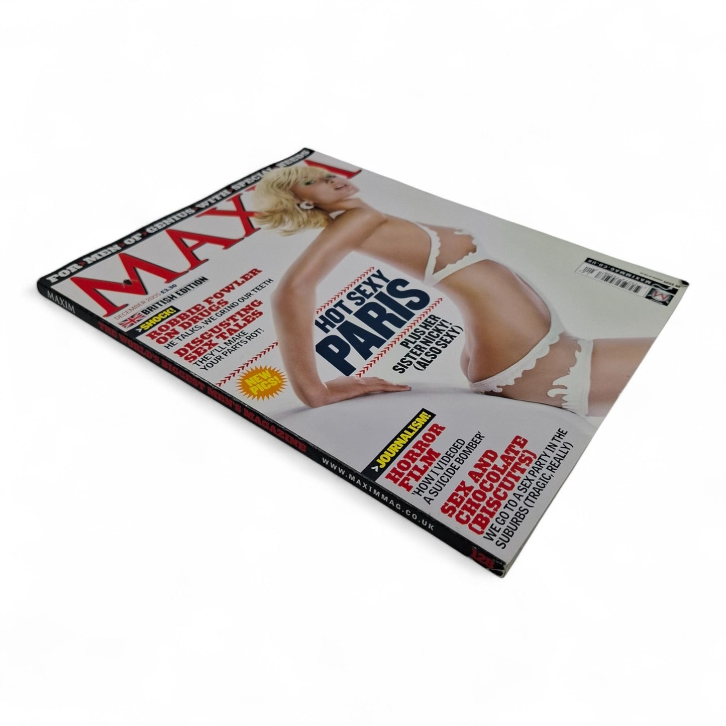 Maxim Magazine U.K 2005 Magazine PARIS HILTON