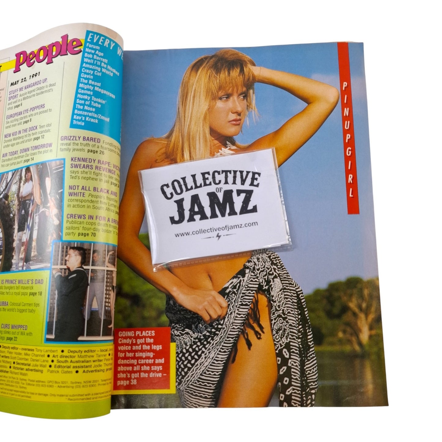 Australian PEOPLE MAGAZINE May 1991 Cindy Milo