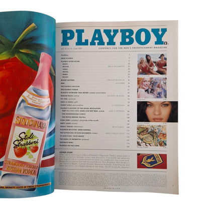 PLAYBOY MAGAZINE June 1998 Baywatch Pamela Anderson / Yasmine Bleeth