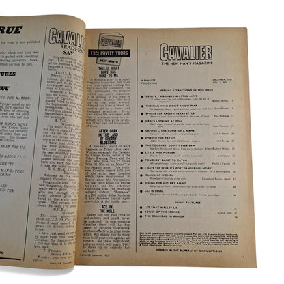 Cavalier Magazine Australia For Men December 1953 Vol. 1 No. 5 Vargas Girl