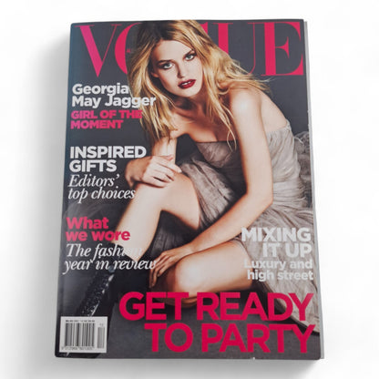 Vogue Australia Magazine December 2010 Georgia May Jagger