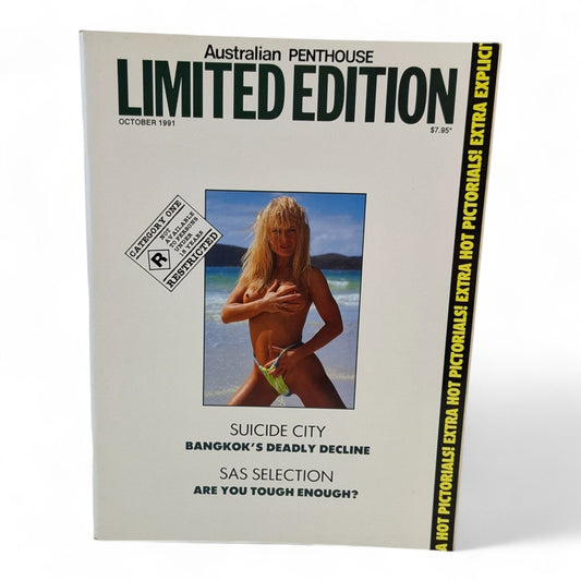 Australian Penthouse Magazine - Limited Edition October 1991 Vanda Mackenzie