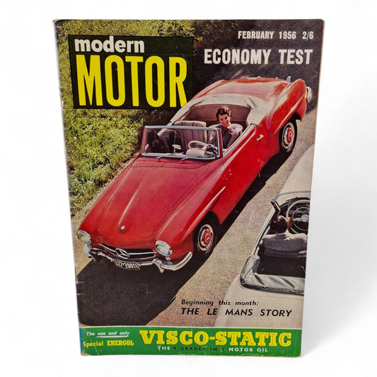 Modern Motor Magazine February 1956 Mercedes-Benz 190SL