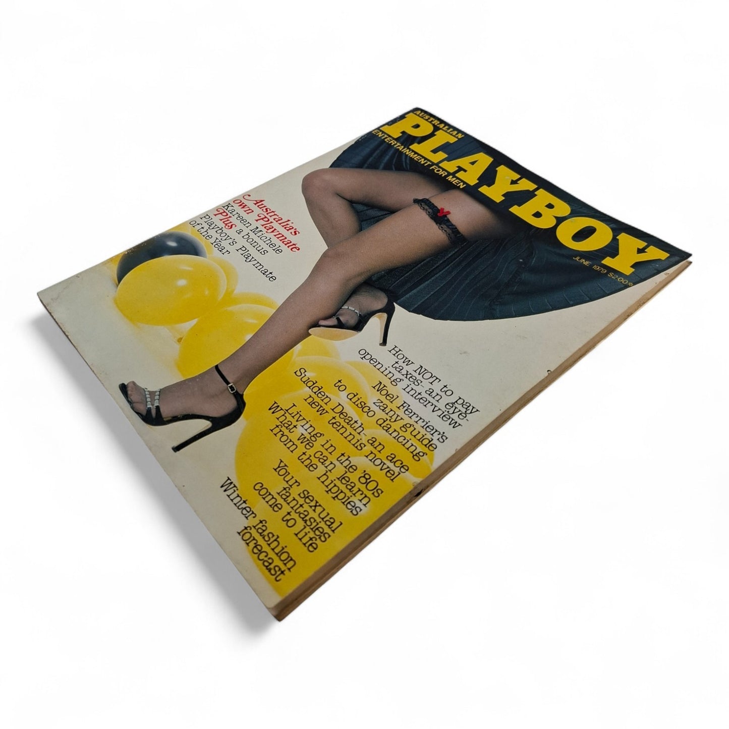 AUSTRALIAN PLAYBOY Magazine 5th issue June 1979 - Kareen Michele Centrefold