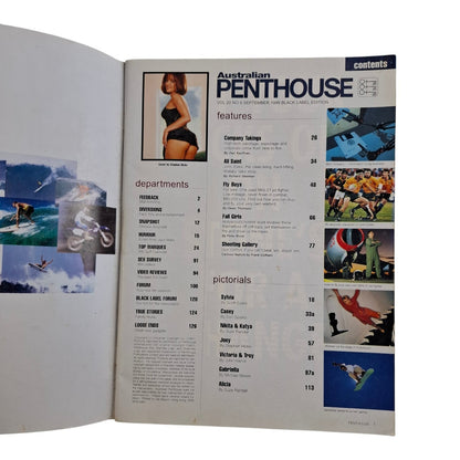 Australian Penthouse Magazine September 1999 Sylvia Sutherland / Joey Davis