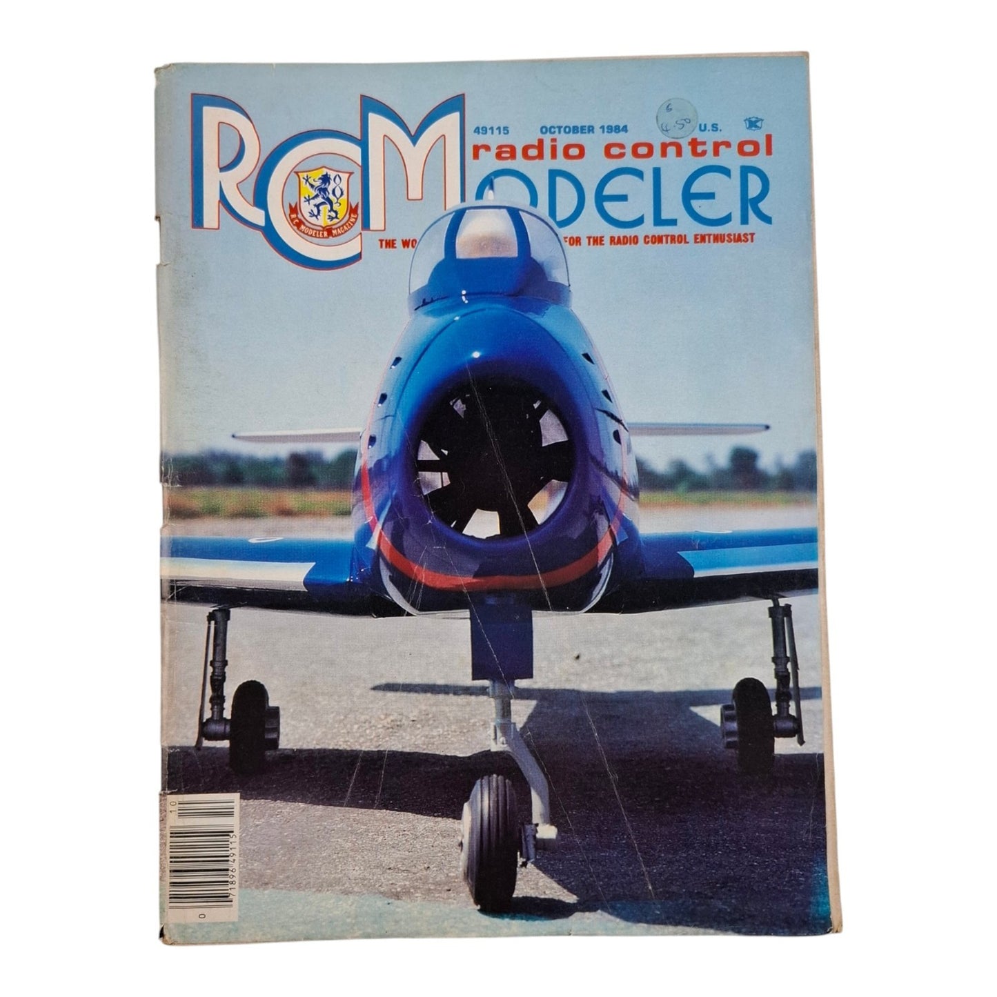 Vintage RC Modeler Magazine October 1984 - Radio Control Airplane Helicopter
