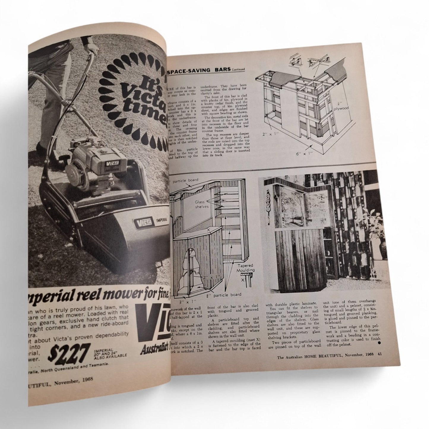 Australian Home Beautiful - November 1968 - Magazine