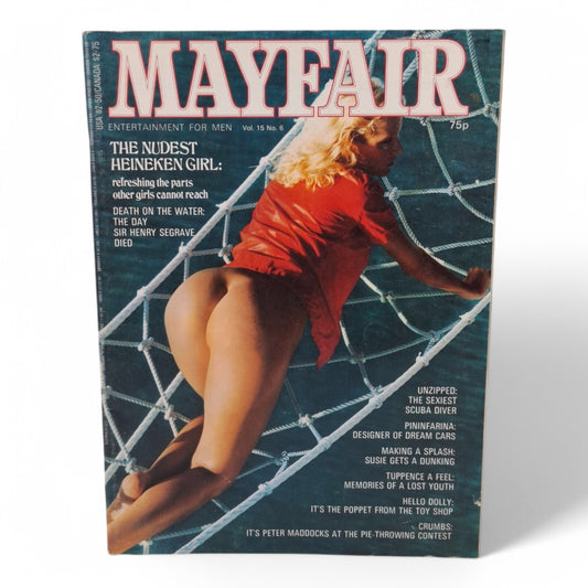 Vintage Mayfair Magazine Vol. 15 No. 6 June 1980 Playboy