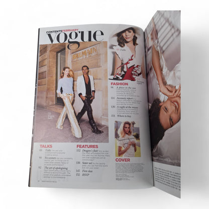 Vogue Australia Magazine February 2012 Marloes Horst Cover EXCELLENT COMPLETE
