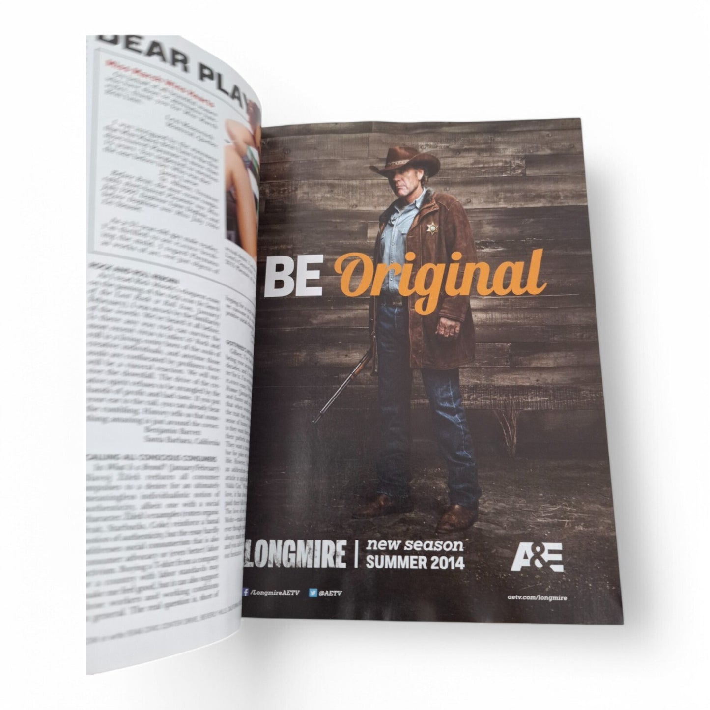 Playboy Magazine May 2014 Amanda Booth Cover COMPLETE