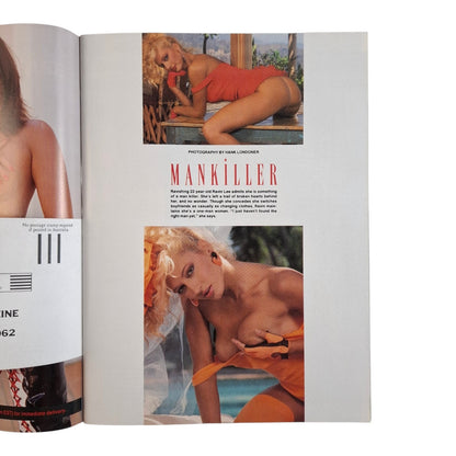 Australian Penthouse Magazine April 1990 Meter Maids / Ravin Lee