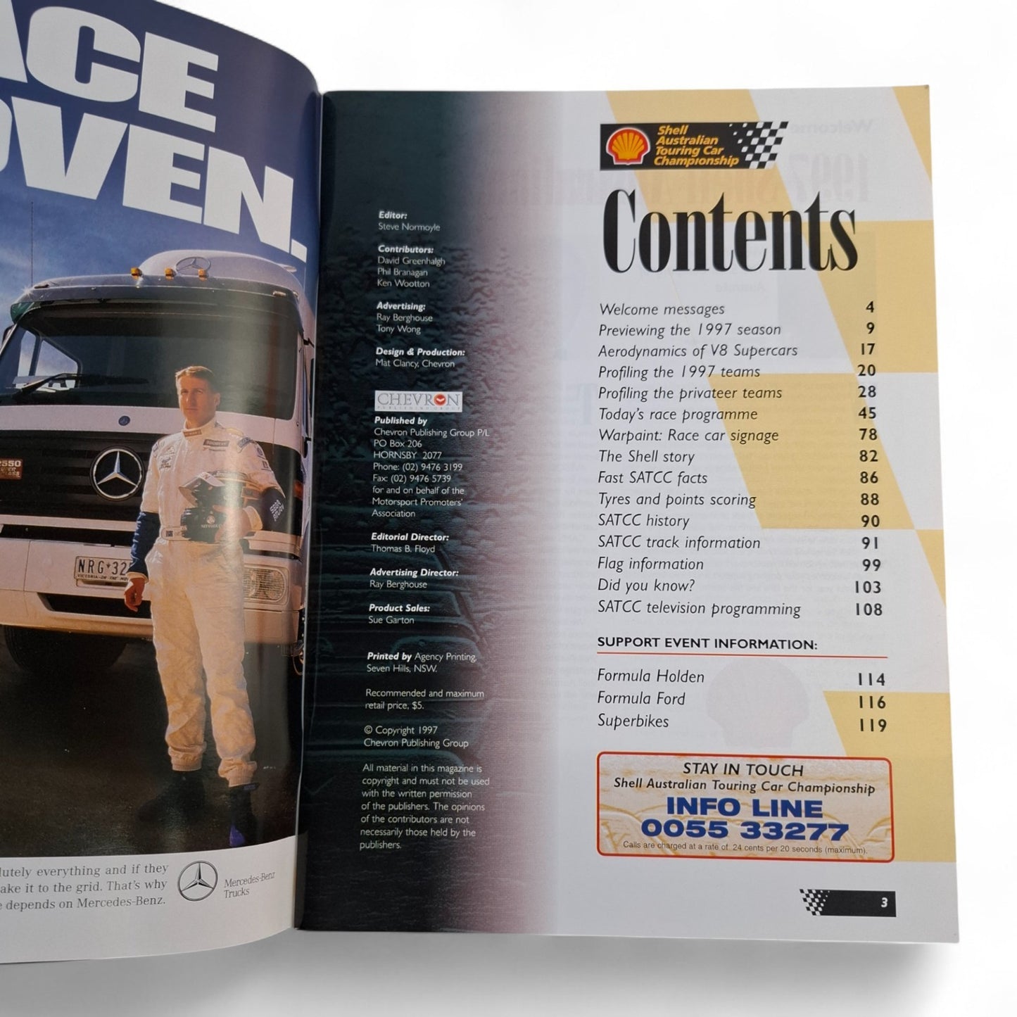 1997 Australian Touring Car Championship Oran Park Official Program