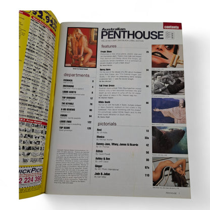 Australian Penthouse Magazine - Black Label May 2003 Complete Playboy