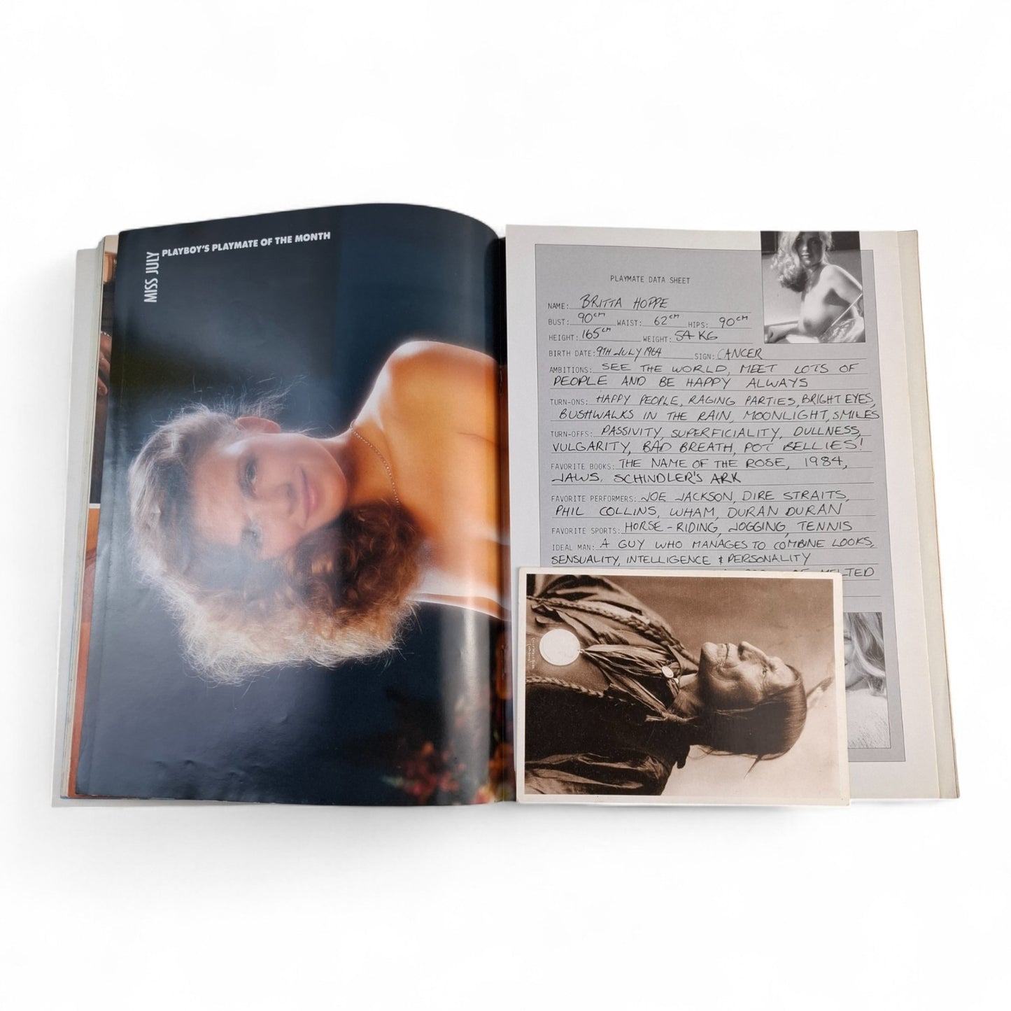 Australian Playboy Magazine July 1985 Maggie Ferguson Britta Hope