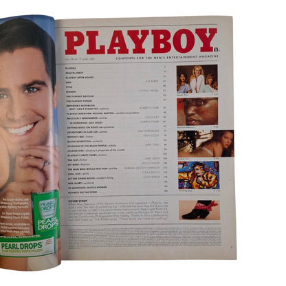 Playboy Magazine July 1992 Pamela Anderson / Amanda Hope