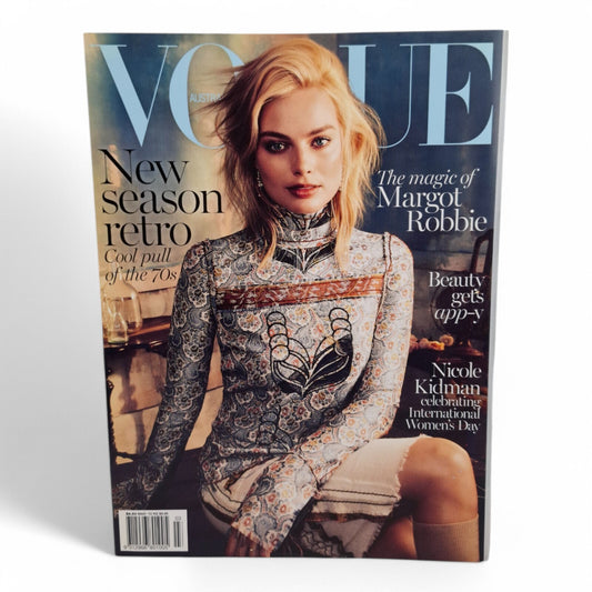 Vogue Australia Magazine March 2015 Margot Robbie EXCELLENT