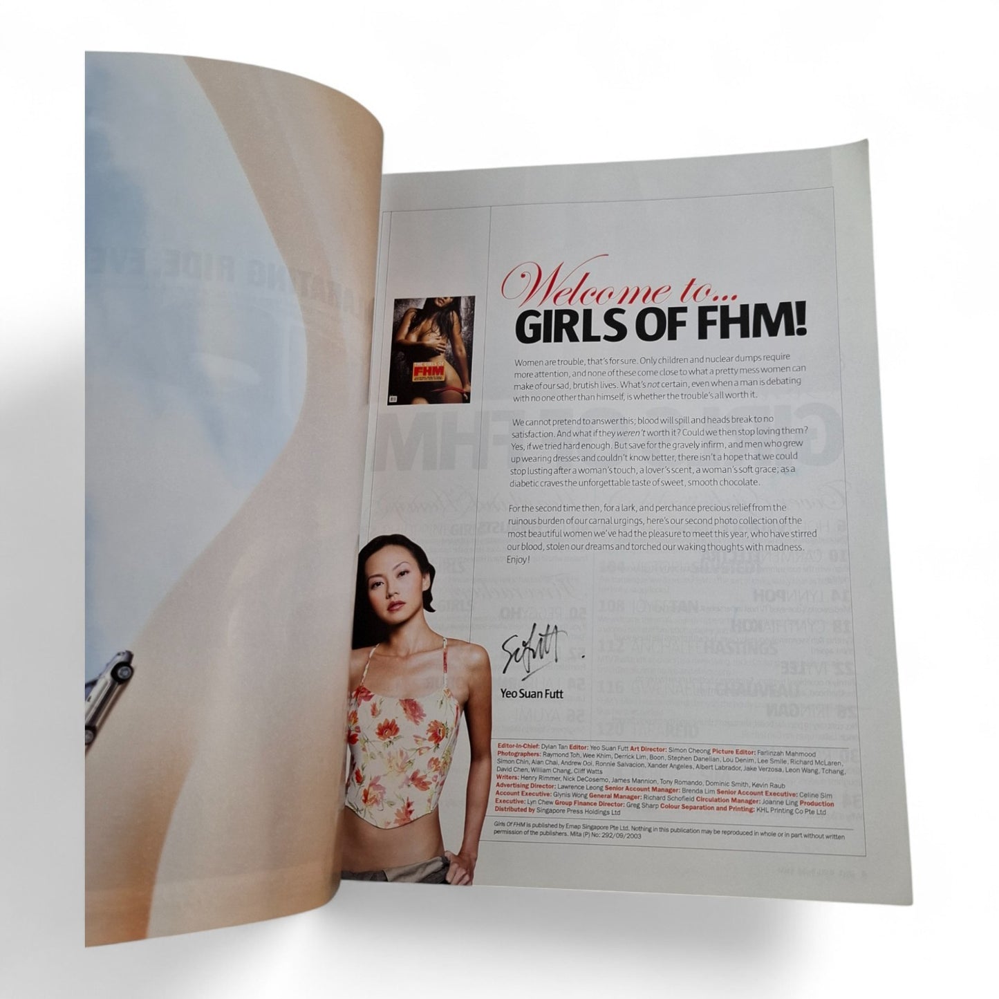 The Girls of FHM Singapore Volume 2 Special Collectors Edition Magazine