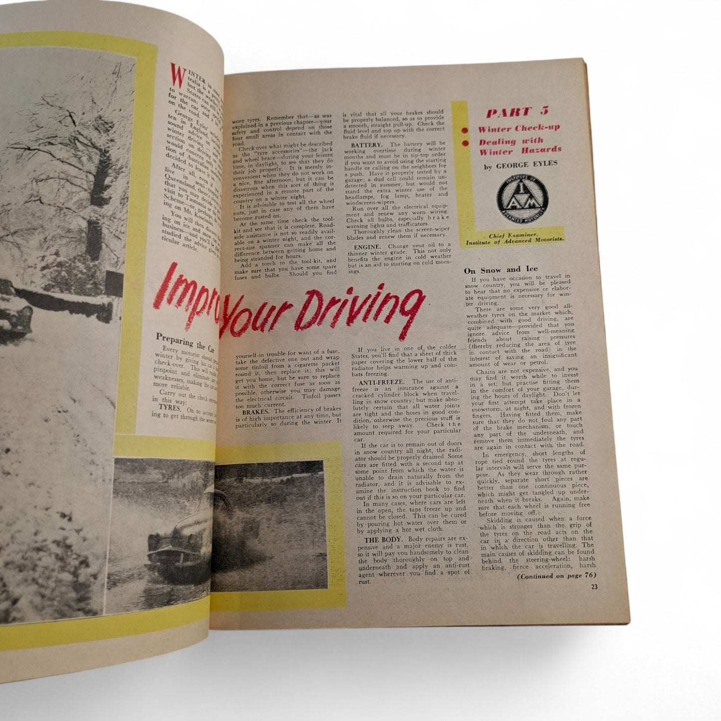 Modern Motor Magazine August 1959 FB Holden