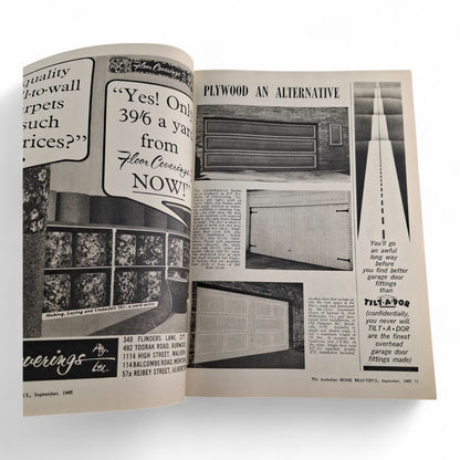Australian Home Beautiful - September 1965 - Magazine
