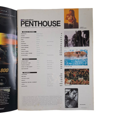 Australian Penthouse Magazine August 1996 Kristy Connolly / Melinda Stephens