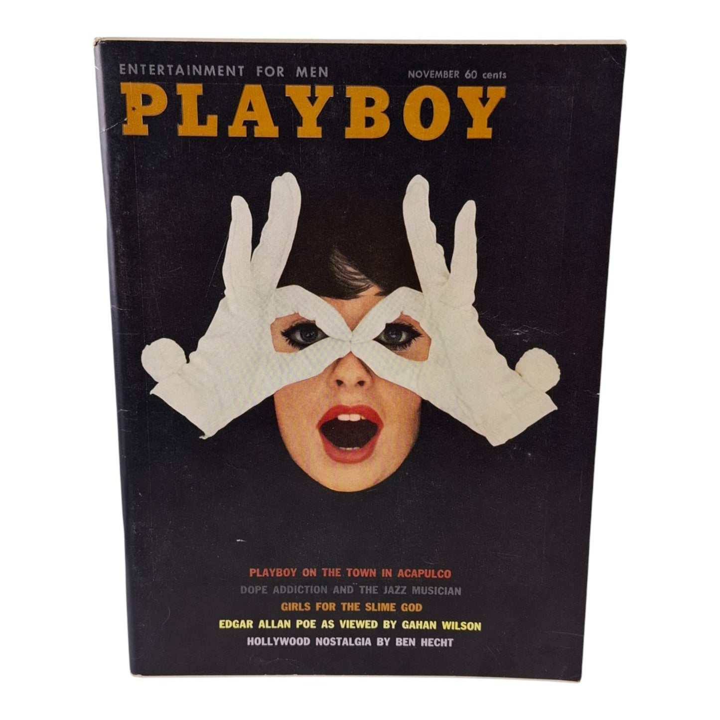 PLAYBOY Magazine November 1960  June Wilkinson  (PAGES MISSING)