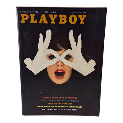 PLAYBOY Magazine November 1960  June Wilkinson  (PAGES MISSING)