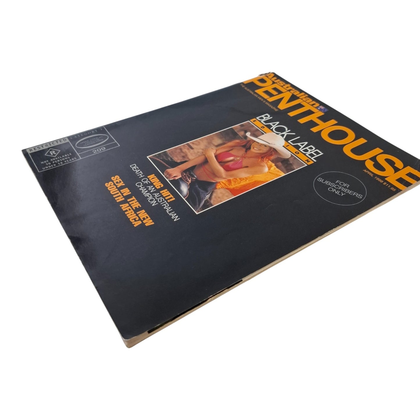 Australian Penthouse Magazine -  April 1998 Taylor St James