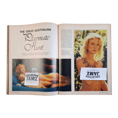 Australian Playboy Magazine FIRST EDITION February 1979 Rosemary Paul