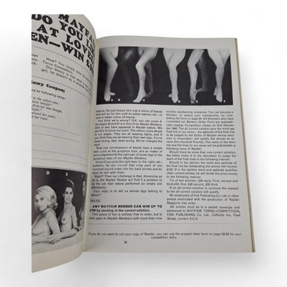 Mayfair Magazine Volume 1 No. 4 December 1966 Playboy