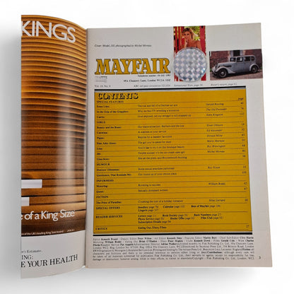 Mayfair Magazine Vol. 18 No. 9 1983 Sian Adey Jones