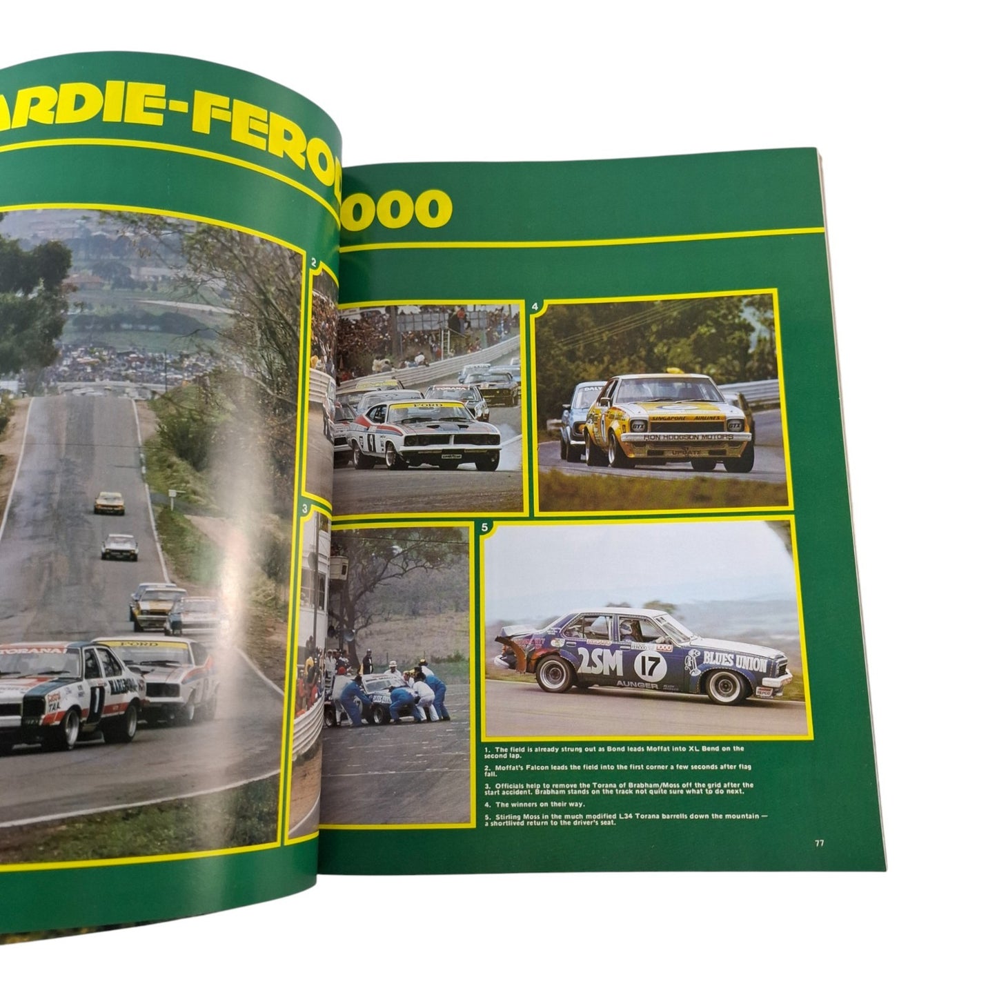 Australian Competition Yearbook 1977 – Touring Cars Grand Prix Rally James Hunt