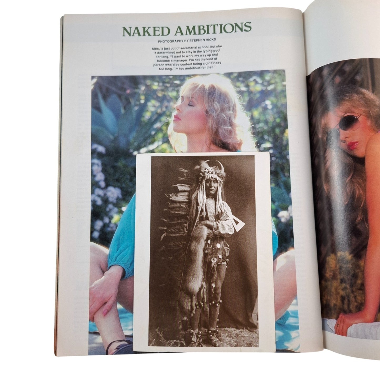 Australian Penthouse Magazine - Black January 1990 Alex Lombard