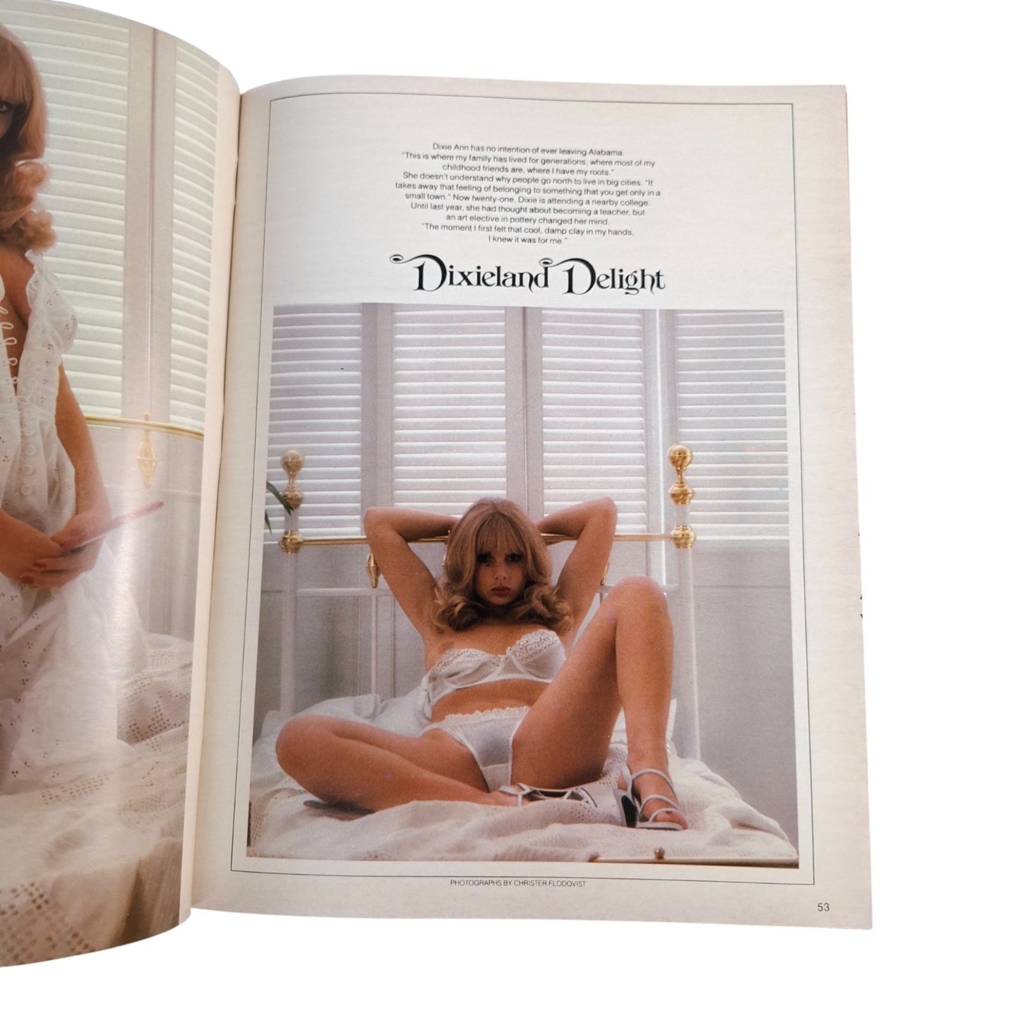 Penthouse Vintage Men’s Magazine August 1978 Sami Mitcheltree / Jennifer Zane