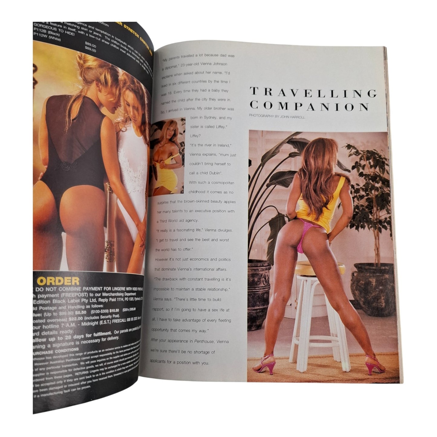 Australian Penthouse Magazine - Black Label December 1995 Michaele Peet