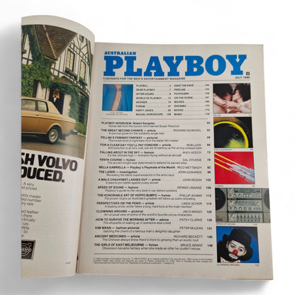 AUSTRALIAN PLAYBOY Magazine July 1980 Gabriella Monti Kim Wran Complete