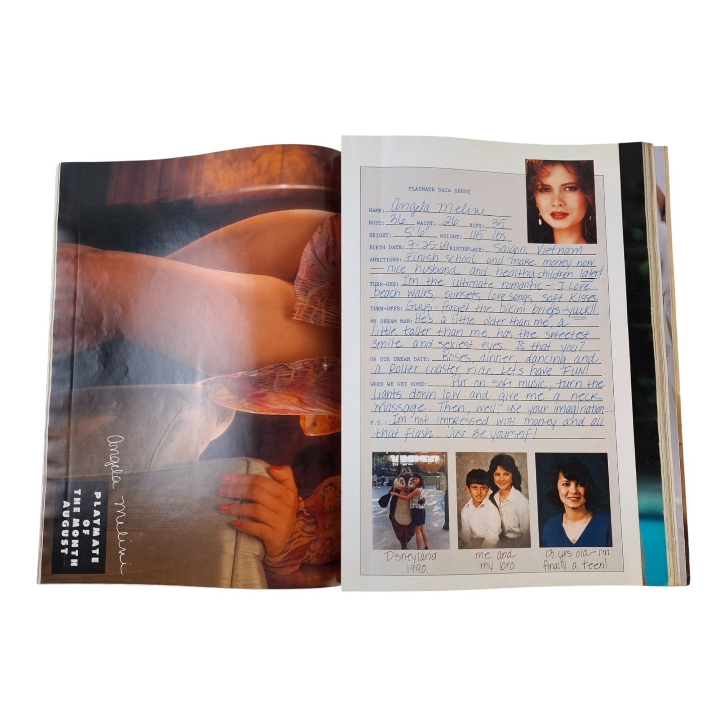Playboy Magazine Japan August 1992 Pamela Anderson Cowgirl