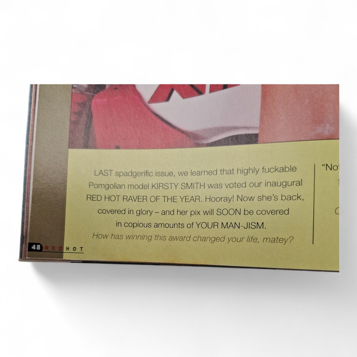 People Magazine Australia RED HOT no. 8 Kirsty Smith