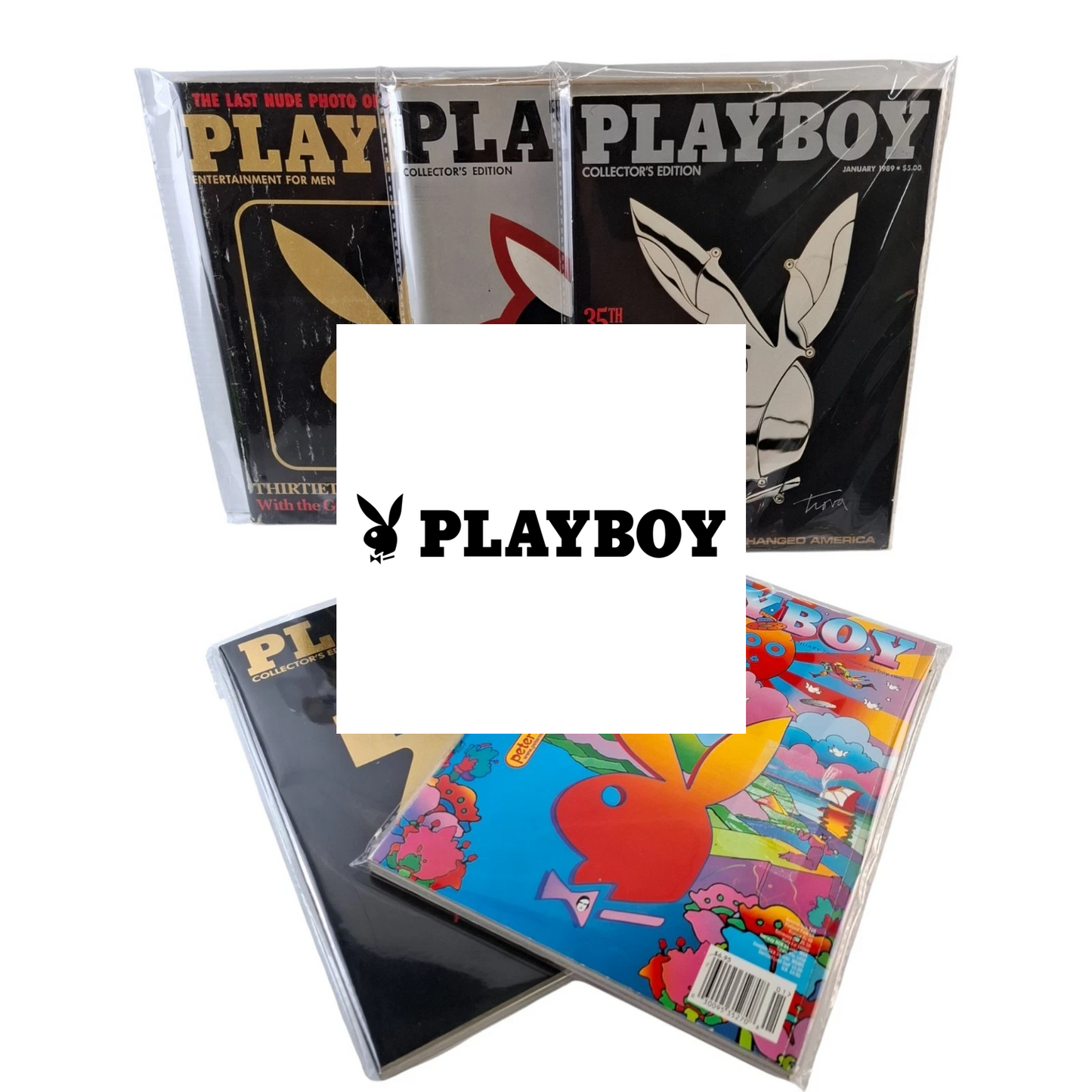 Playboy Magazine Book Lot Bundle