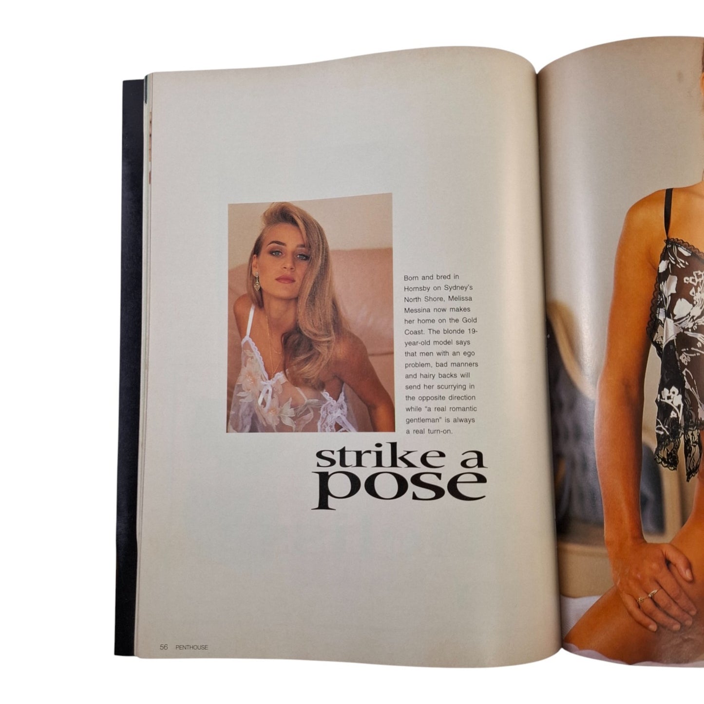 AUSTRALIAN PENTHOUSE Magazine November 1993 Melissa Messina
