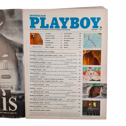 Australian Playboy Magazine January 1980 Linda Leftwich / Bronwyn Parker