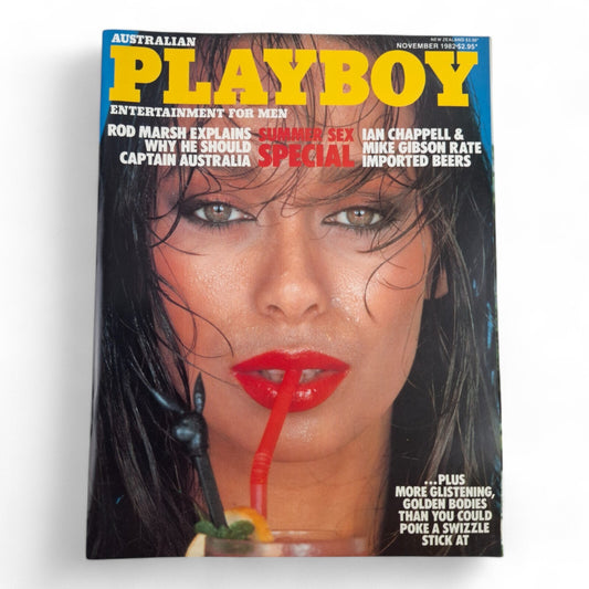 Australian Playboy Magazine November 1982 Sophie Canne EXCELLENT