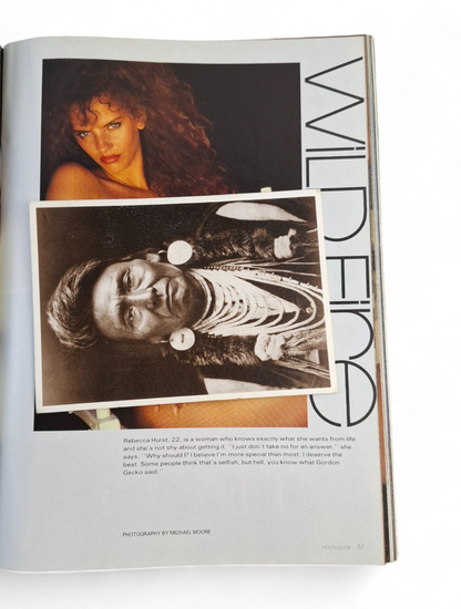 Australian Penthouse Magazine - Limited Edition August 1991 Rebecca Hurst