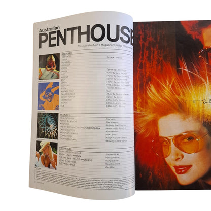 AUSTRALIAN PENTHOUSE Magazine November 1987 Amanda Wolfe