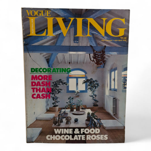 Vintage Vogue Living Australian Magazine - No. 1 1978