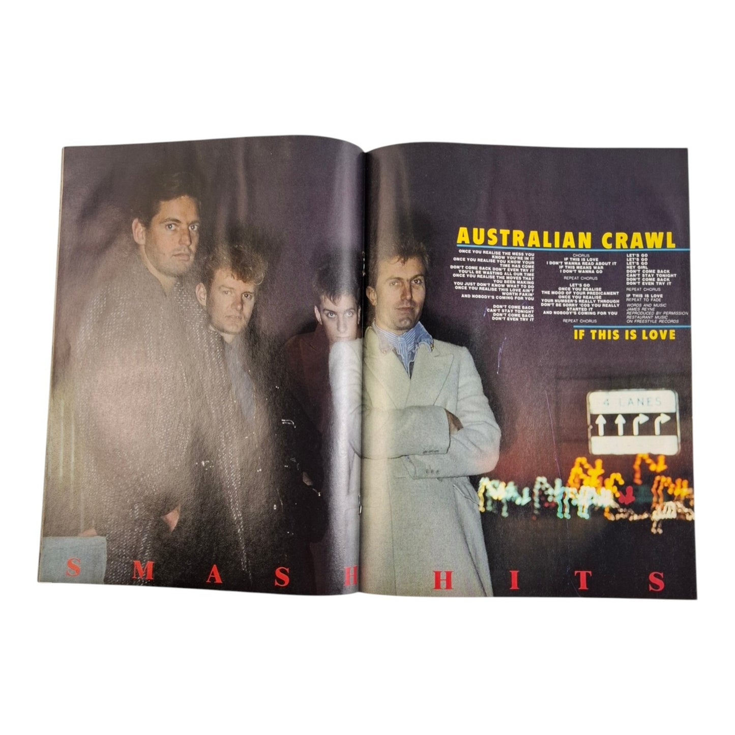 Smash Hits Magazine Australia October 1985 Billy Idol / Madonna / Aus Crawl