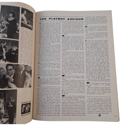 PLAYBOY Magazine December 1960 Teddi Smith / Carol Eden  (PAGES MISSING)