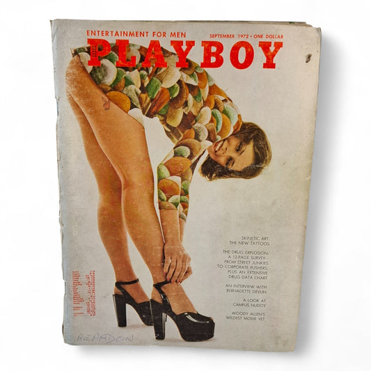 PLAYBOY Magazine September 1972 Sandra Josefski COMPLETE