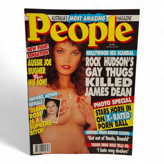Australian People Magazine November 28th 1989 Donna Rickard